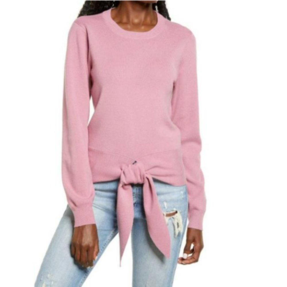 NWT Mauve Pink Long Sleeve Sweater